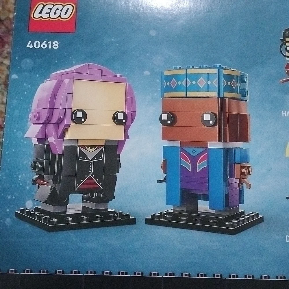 Lego 40618 Brickheadz Kingsley Shacklebolt & Nymphadora Tonks Figures